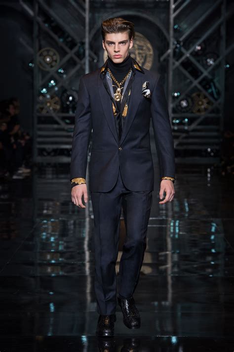 mens gray versace|Versace men's collection.